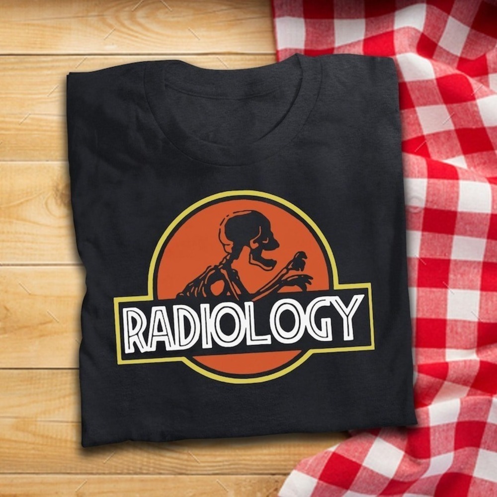 Skeleton Radiology T Shirt Medical Discipline Radiologist X-Ray Inspired T-Shirt